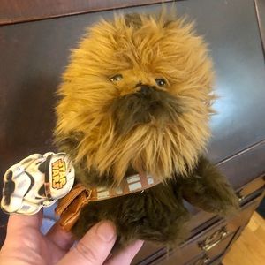 NWT Star Wars Chewbacca Plush wfunctional bag